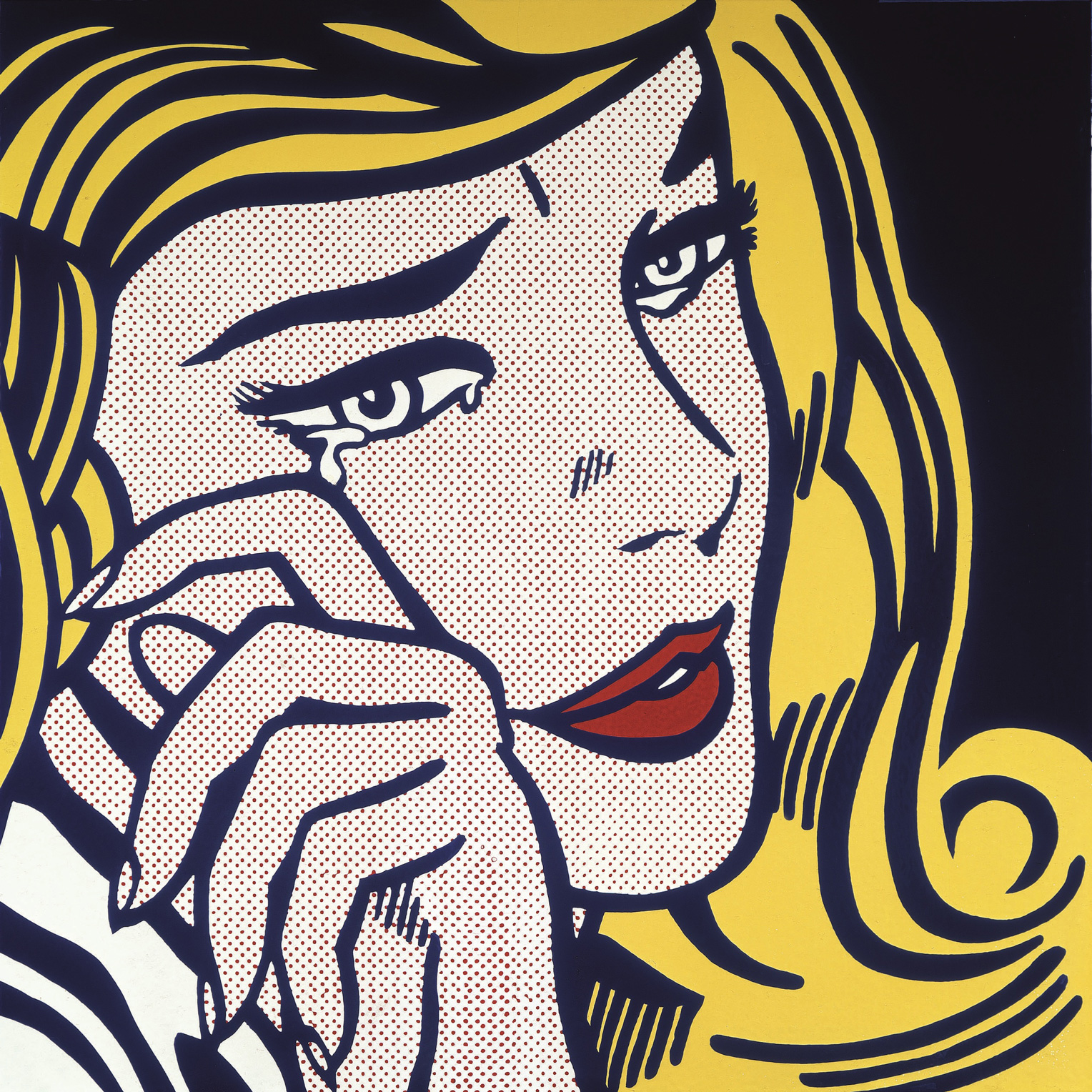 LICHTENSTEIN_Crying_girl