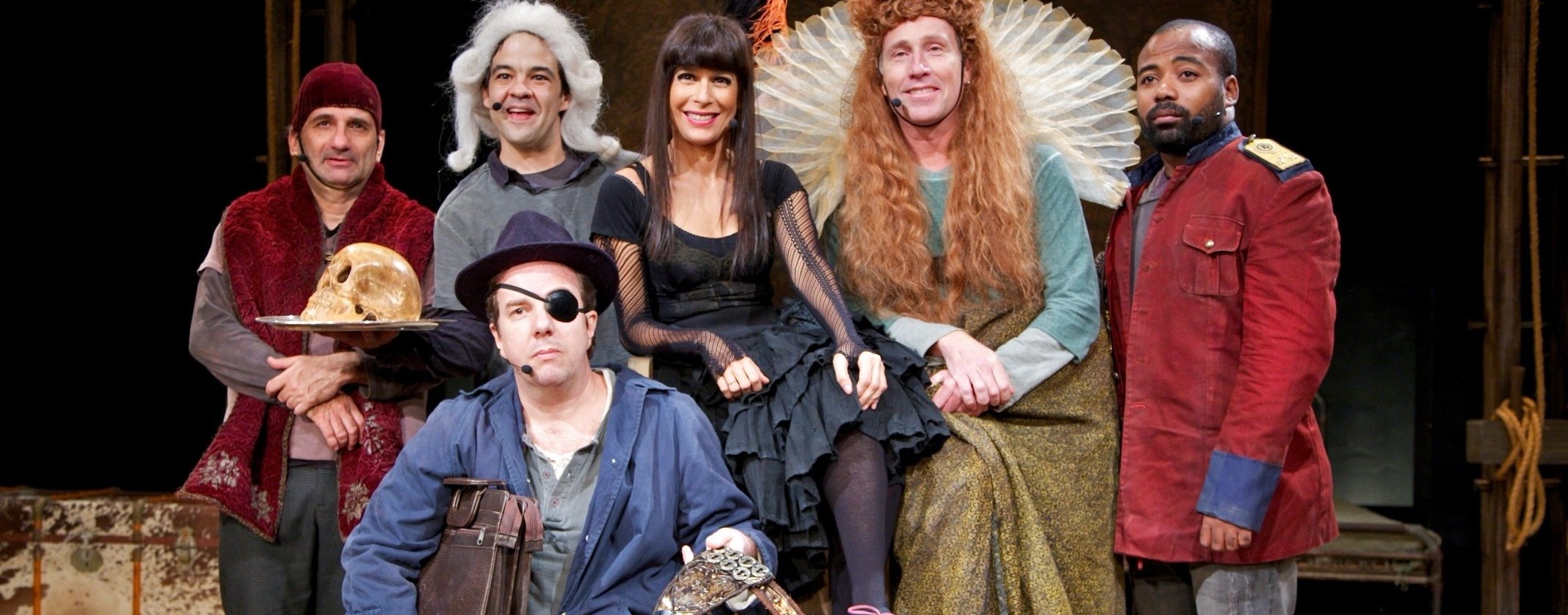 Gillray Coutinho, José Mauro Brant,  Isio Ghelman, Rodrigo França e Augusto Madeira(abaixo) em 'Jacinta' foto Nil Caniné 2