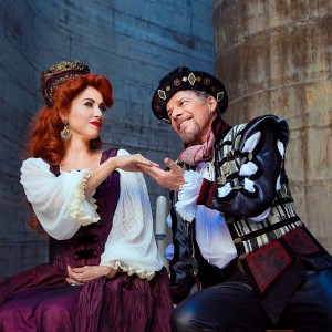 José Mayer e Alessandra Verney em Kiss me, Kate - Foto: Leo Aversa