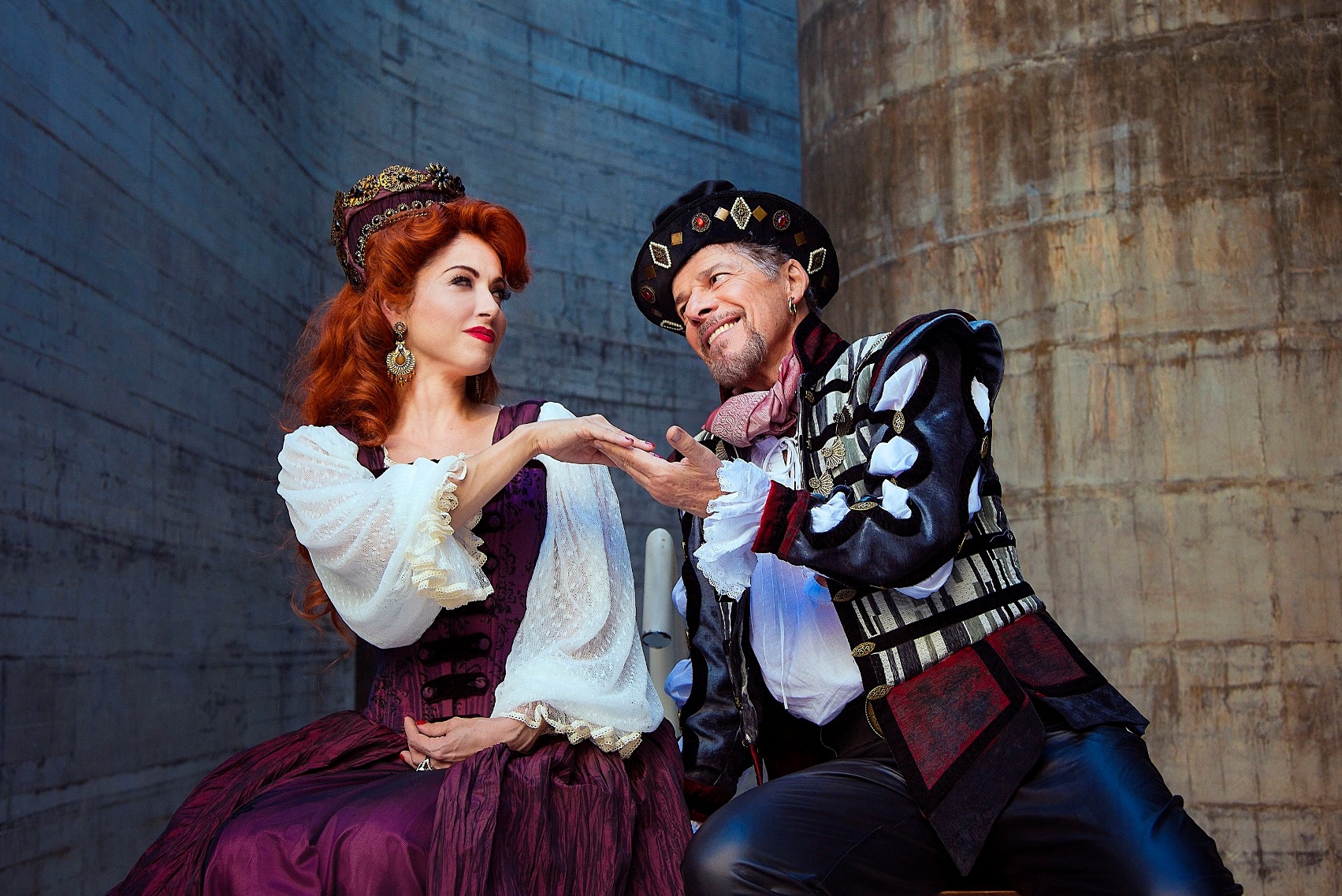 José Mayer e Alessandra Verney em Kiss me, Kate - Foto: Leo Aversa